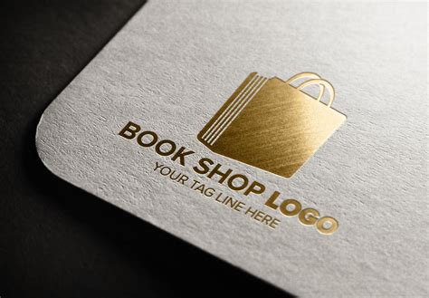 Bookshop Logo Design on Behance