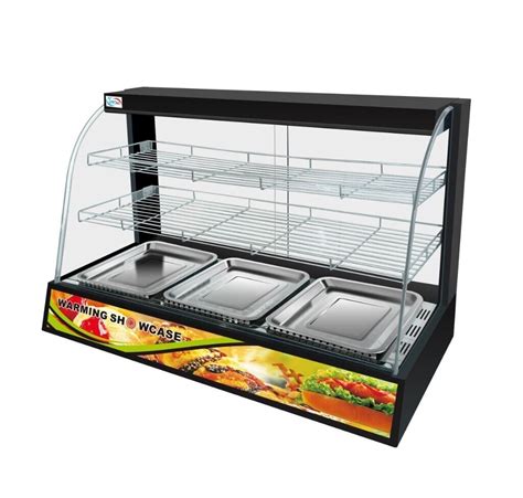 90CM Hot Food Chicken Warmer Display Black Cabinet Showcase | in Walthamstow, London | Gumtree