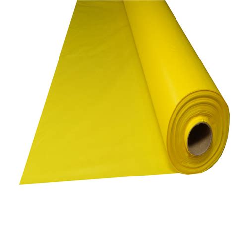 Harvest Yellow Plastic Table Cover Roll 40" X 300' - Maskas