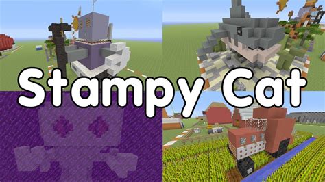 Top 10 Building Time Builds - Stampy Cat - YouTube