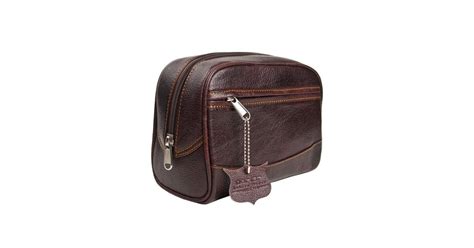 Leather Toiletry Bag ($34, originally $45) | Cheap Valentine's Day ...