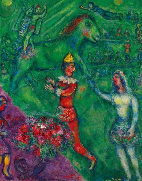 MARC CHAGALL | LE CIRQUE VERT | Impressionist & Modern Art Evening Sale ...