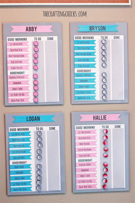 The Best Diy Chore Chart for Kids – Home, Family, Style and Art Ideas