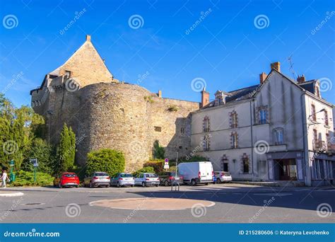 Medieval Chateau De Chateaubriant Castle in France Editorial Photo ...