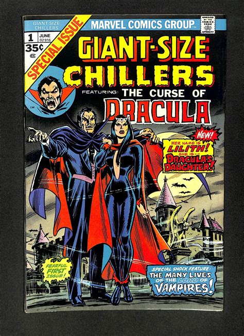 Giant-Size Chillers (1974) #1 1st Lilith Dracula's Daughter! | Full Runs & Sets, Marvel, Dracula ...