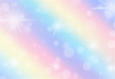 Cute Pastel Rainbow Background - IMAGESEE