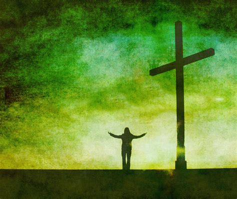 Cross And Man Free Stock Photo - Public Domain Pictures