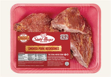 Smoked Pork Neck Bones – Stahl-Meyer Foods, Inc.