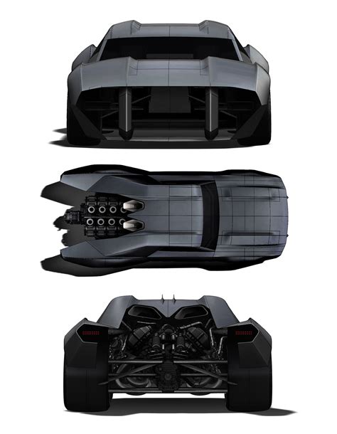 The Batman - Concept design for the Batmobile :: Behance