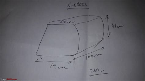 Measuring the actual boot capacity of your car - Team-BHP