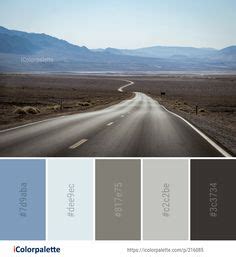 50 Road Color Palettes ideas | color palette, find color, color inspiration