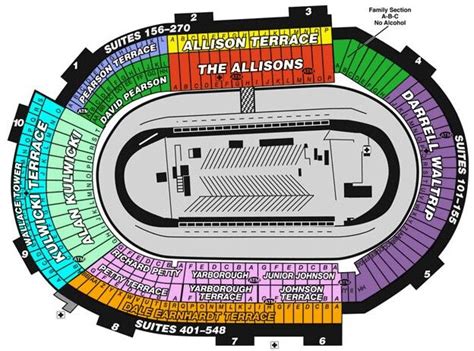 Bristol Raceway Seating Chart