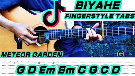 Biyahe - Meteor Garden | Josh Santana (Fingerstyle Cover) Tabs + Chords + lyrics - YouTube