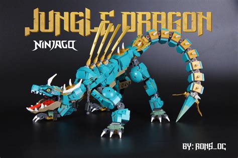 LEGO MOC Ninjago Jungle Dragon by Rons_oc | Rebrickable - Build with LEGO