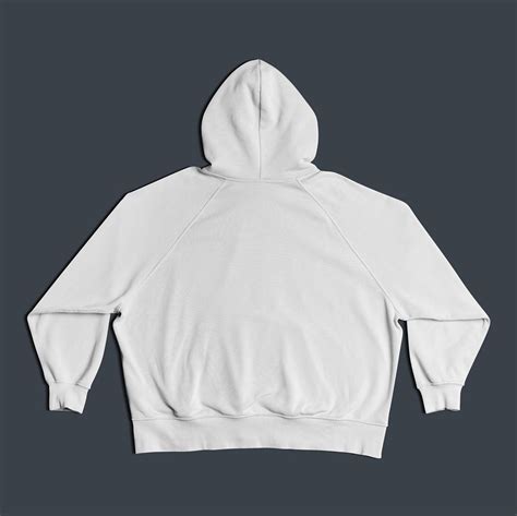 White hoodie mockup psd rear | Premium PSD Mockup - rawpixel