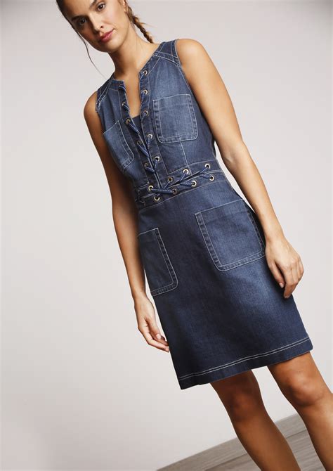 Denim dress