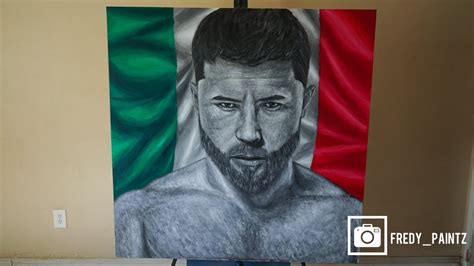 Canelo Álvarez Painting (Speed Art) - YouTube