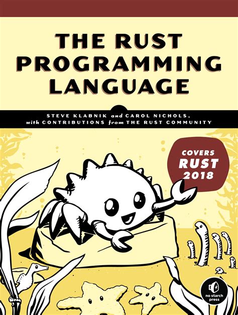 The Rust Programming Language (Covers Rust 2018) (Paperback) - Walmart.com - Walmart.com