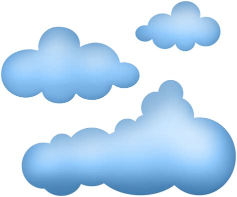 Cartoon Clouds PNG Clip Art | Clip art, Free clip art, Clouds