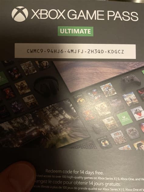 Free Ultimate Game Pass code - first use takes the dibs on it - merry ...