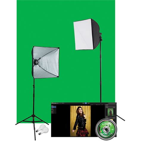 Westcott Illusions uLite 2-Light Green Screen Photo Lighting