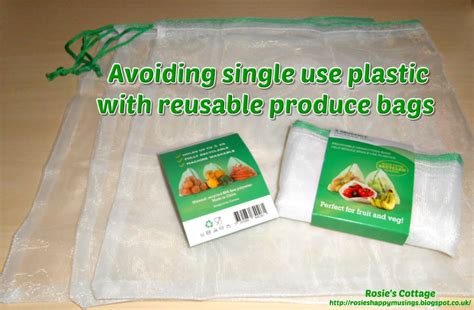 Rosie's Cottage: Blogtober Day 27: Reusable Produce Bags: Avoiding Single Use Plastic In The ...
