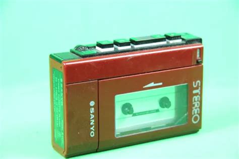 RARE VINTAGE SANYO M4440 Stereo Cassette Player - RETRO COLLECTABLE AUDIO £50.00 - PicClick UK