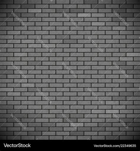 Grey brick wall industrial construction Royalty Free Vector