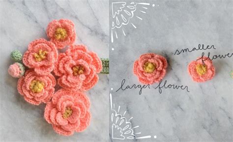 Tiny Peony Free Crochet Pattern - Styles Idea