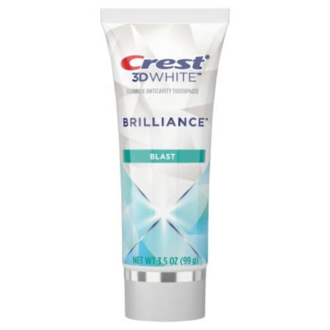 Crest 3D White Brilliance Blast Teeth Whitening Toothpaste, 3.5 oz - Kroger