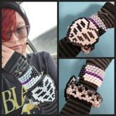 Cuff inspired by my fave track from andy biersack's the shadow side album, ribcage by Magical ...