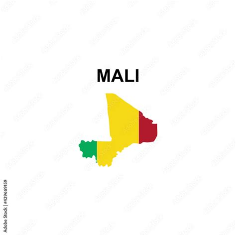 maps of Mali icon vector sign symbol Stock Vector | Adobe Stock