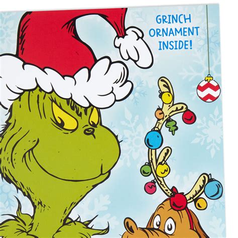 Dr. Seuss's How the Grinch Stole Christmas!™ Christmas Card With Decoration - Greeting Cards ...