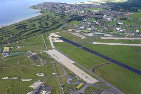 RAF Lossiemouth Aerial shot - FighterControl