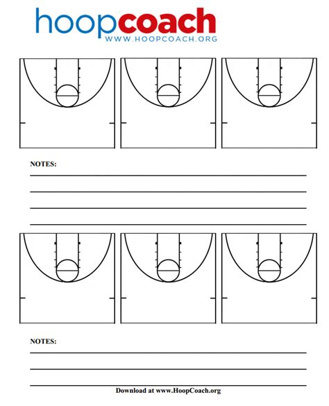 Half Court Basketball Diagrams – Hoop Coach