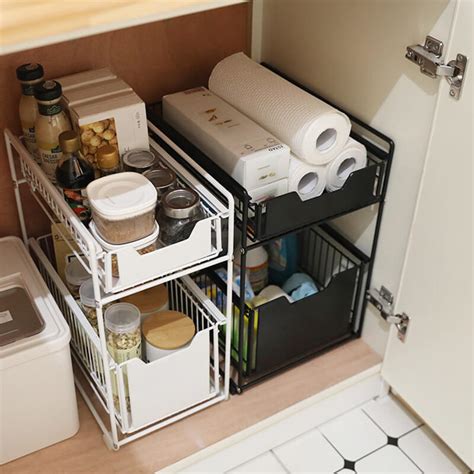 MOREUSHOP | Household Kitchen Storage Iron Rack – Moreushop®