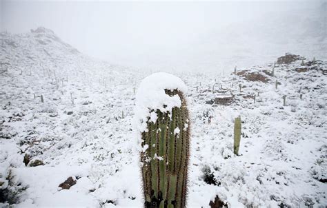 Tucson snow to give way to warmer weather, clearer skies through weekend | Local news | tucson.com