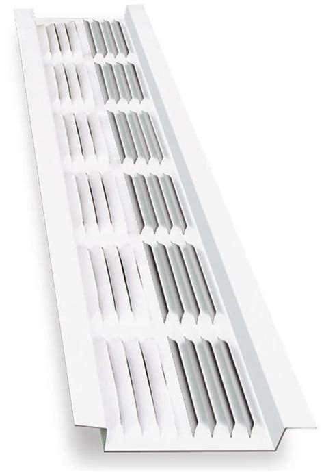 Master Flow LSV8W Soffit Vent, Aluminum, White - Walmart.com - Walmart.com