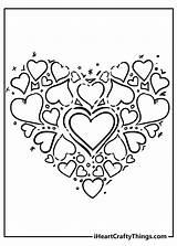 Heart Coloring Pages  Unique Designs To Color 2021 sketch template