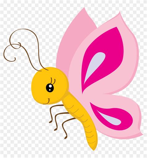 Cute Butterfly Clip Art - Borboletas Minus - Free Transparent PNG Clipart Images Download