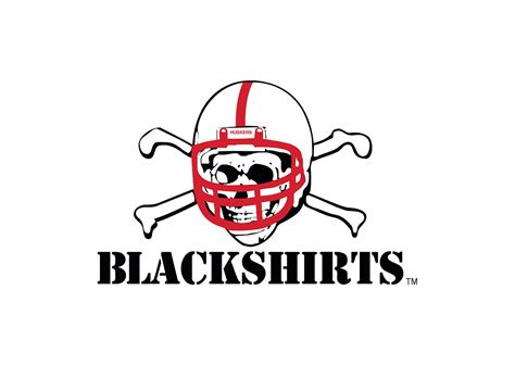 Nebraska Cornhuskers Blackshirts Logo - Transfer Decal Wall Decal | Shop Fathead® for Wall Art Décor