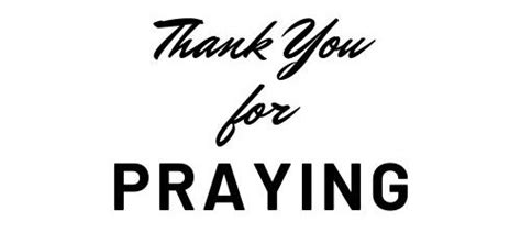 21 Non-Denominational Benediction Examples - THANK YOU FOR PRAYING