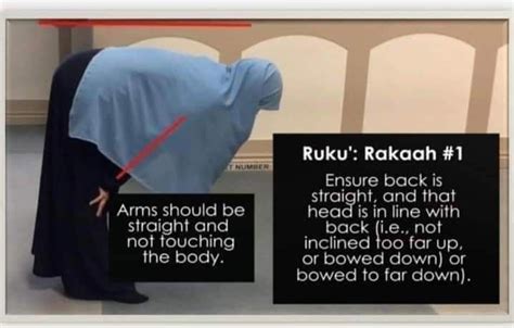 How to do Ruku properly? | Islamic teachings, Teachings, Letter board