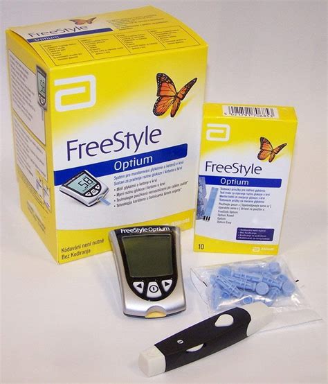 Abbott Freestyle Freedom Optium Diabetes Meter, Blood Glucometer With Life Time Warranty: Buy ...