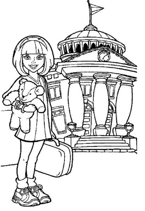 Stephanie Lazy Town coloring page - Download, Print or Color Online for Free