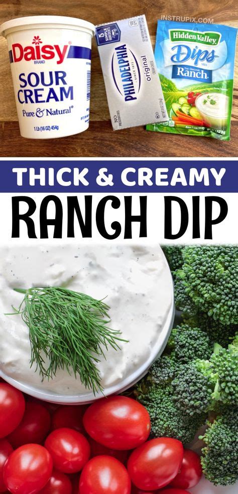 hidden valley ranch dip recipes with cheese - Roma Theriault