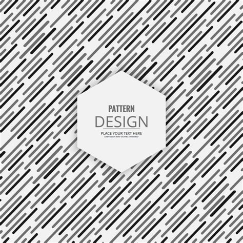 Free Vector | Lines pattern in grey color