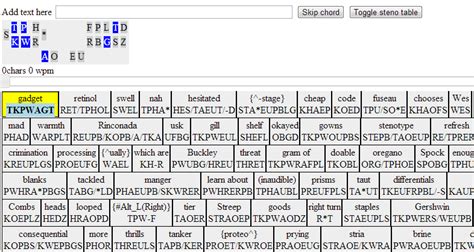 Steno Typer - New Online Steno Trainer | The Plover Blog