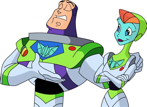 Buzz Lightyear with Mira Nova PNG Retrace by FrameRater on DeviantArt