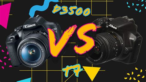 Nikon D3500 vs Canon T7 | Jeff Palicki Photography